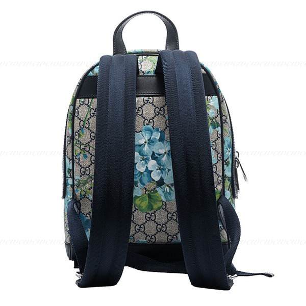 グッチ国内発■ハッピーブルーフラワー バックパック 546327 KU2QN 8493